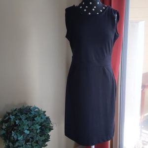 Sleeveless black dress